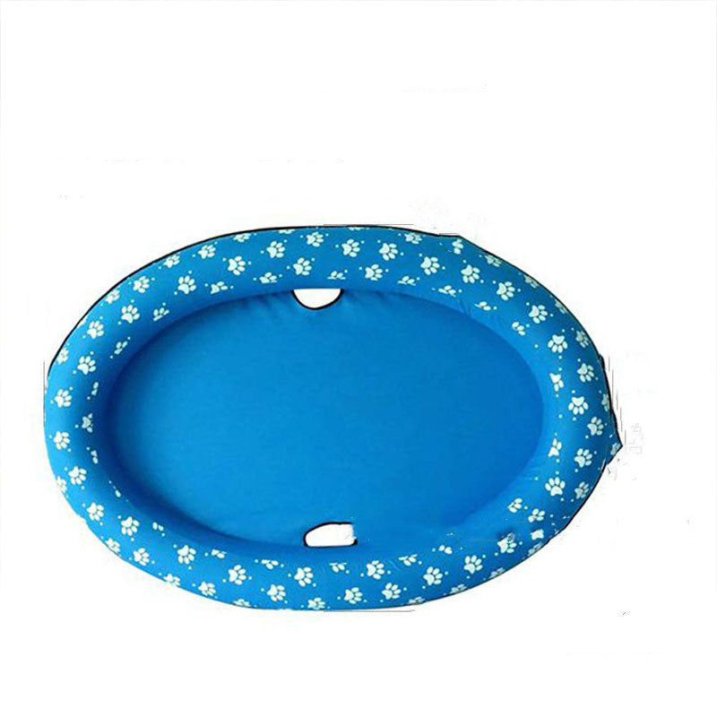 Inflatable Dog Swimming Pool with Safety Design | Portable Fun for Summer Splashing 4
