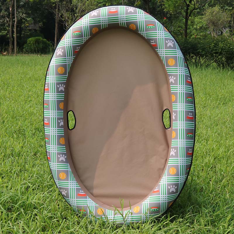 Inflatable Dog Swimming Pool with Safety Design | Portable Fun for Summer Splashing 5