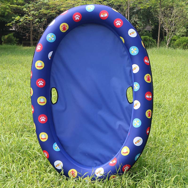 Inflatable Dog Swimming Pool with Safety Design | Portable Fun for Summer Splashing 7