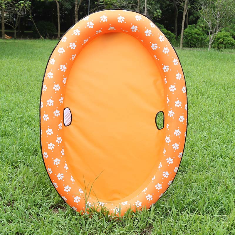 Inflatable Dog Swimming Pool with Safety Design | Portable Fun for Summer Splashing 9