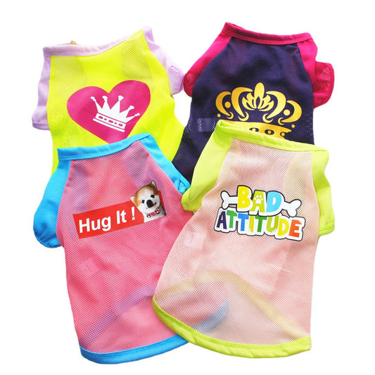 Paw Couture | Cotton Pet Dress Vest for Small Dogs & Cats | Stylish Casual Apparel 1