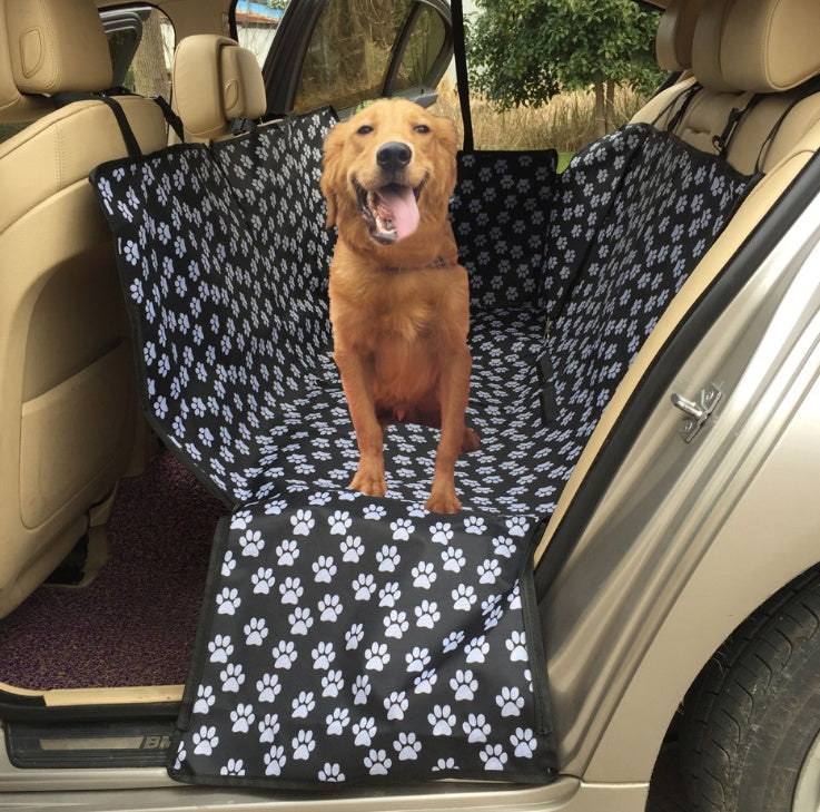Pet Comfort | Dog Car Hammock with Waterproof Material & Safety Belt | Rear Seat Cover for Ultimate Protection 2