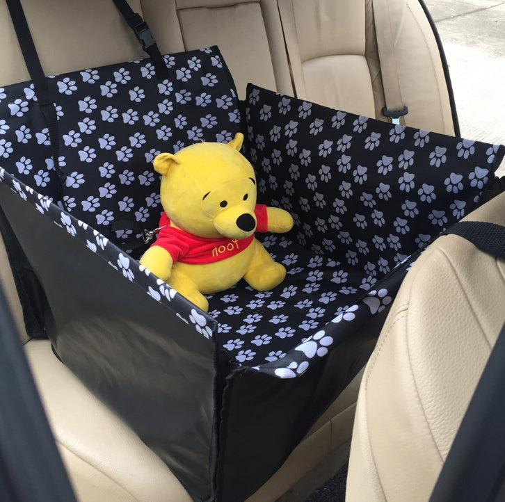 Pet Comfort | Dog Car Hammock with Waterproof Material & Safety Belt | Rear Seat Cover for Ultimate Protection 3
