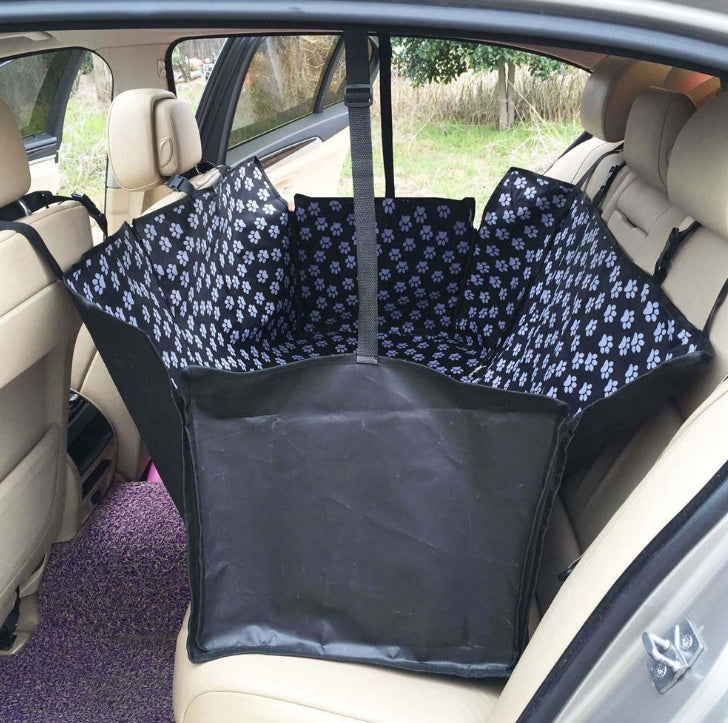 Pet Comfort | Dog Car Hammock with Waterproof Material & Safety Belt | Rear Seat Cover for Ultimate Protection 4