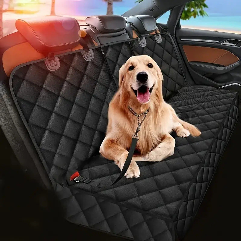 Pet Comfort | Waterproof Dog Seat Car Cover with Dual-Use Design | Easy to Clean for Travel and Home 0