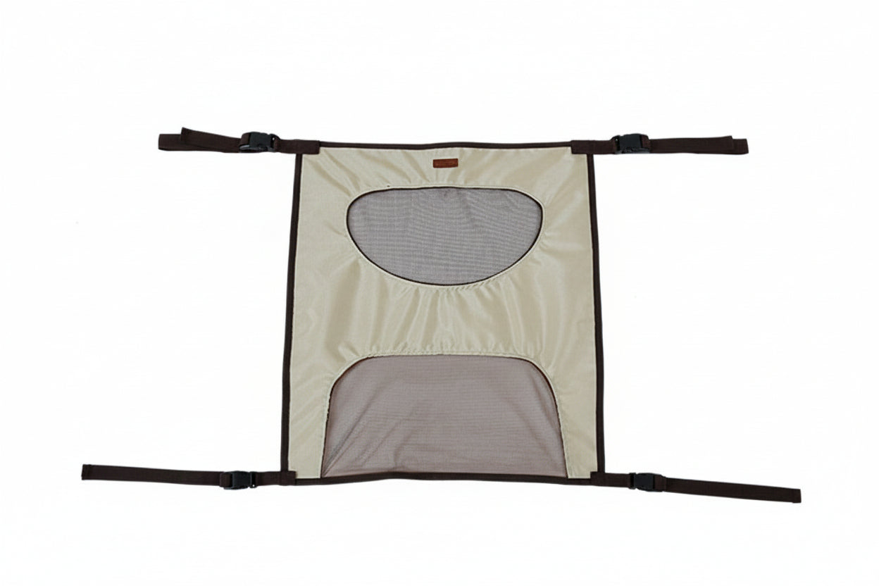 Pet Safety Barrier | Durable Nylon & PVC Rear Seat Screen for Driver Focus 2