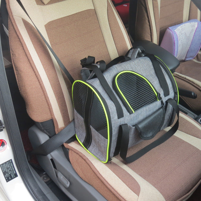 Pet Travel Carrier Bag | Waterproof Cat & Dog Carrier with Portable Design | Convenient for Travel Up to 10kg 2