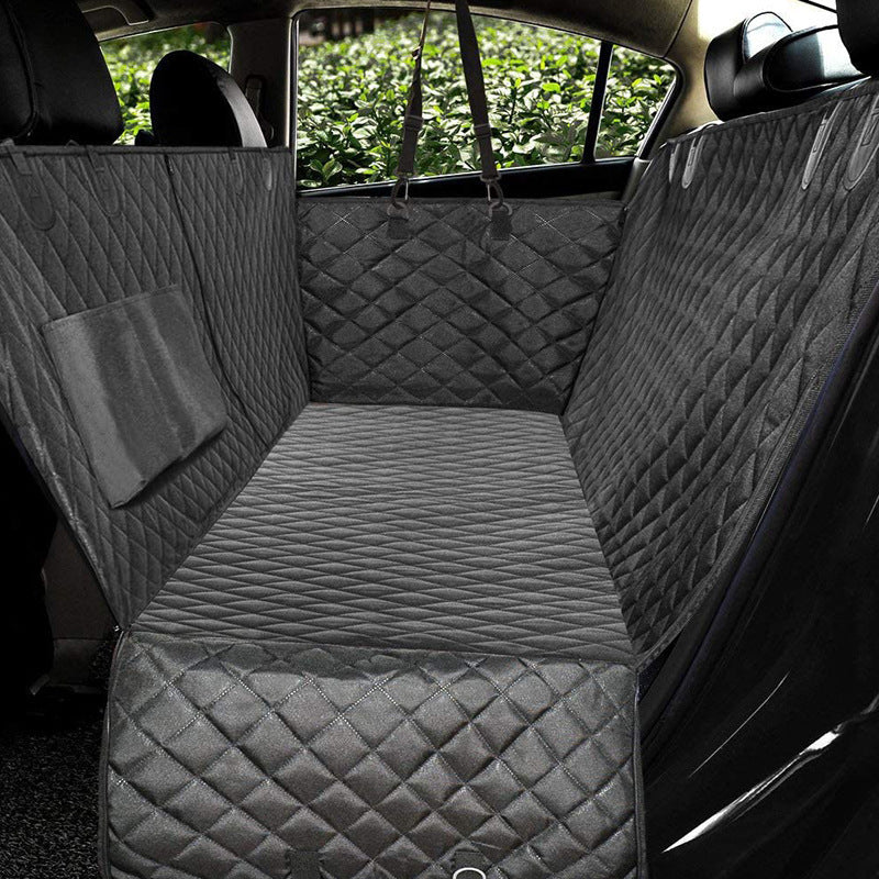 Pet Travel | Dog Car Seat Cover with Mesh Windows & Waterproof Design | Back Seat Protector for Comfortable Travel 10