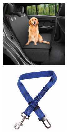 Pet Travel | Dog Car Seat Cover with Mesh Windows & Waterproof Design | Back Seat Protector for Comfortable Travel 7