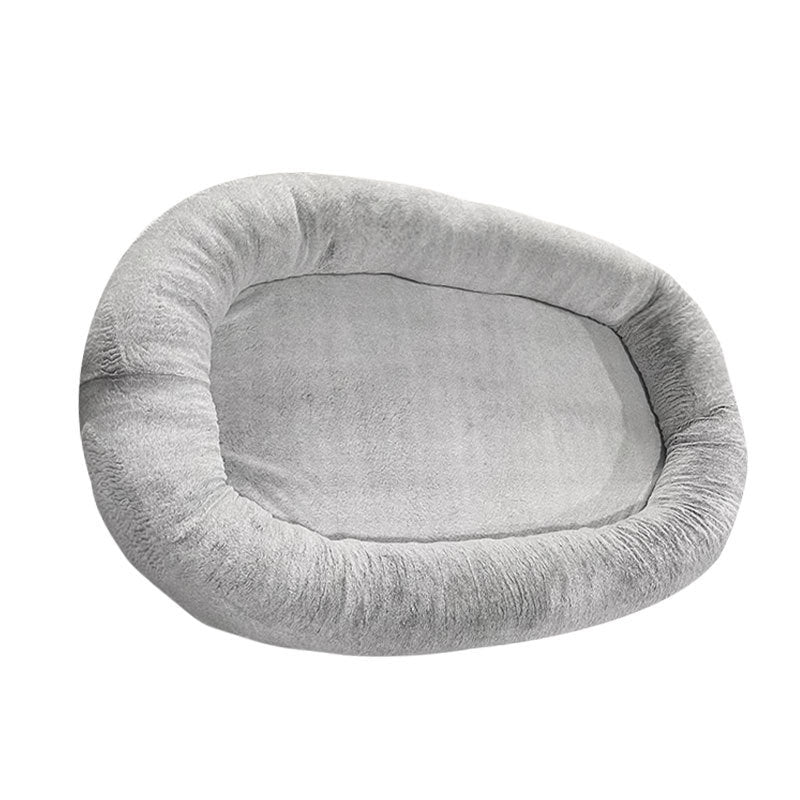 Plush Large Dog Bed with Soft Fabric & Stylish Colors for Ultimate Comfort 3