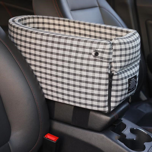 Portable Dog Car Seat with Nonslip Design | Safe Booster for Small Dogs and Cats 0