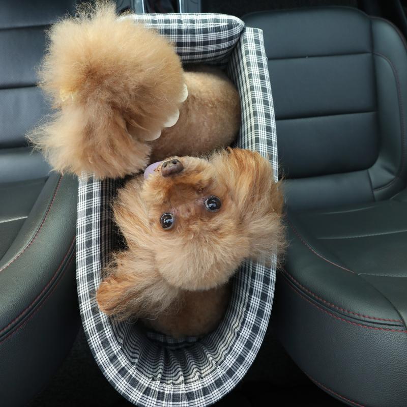 Portable Dog Car Seat with Nonslip Design | Safe Booster for Small Dogs and Cats 4