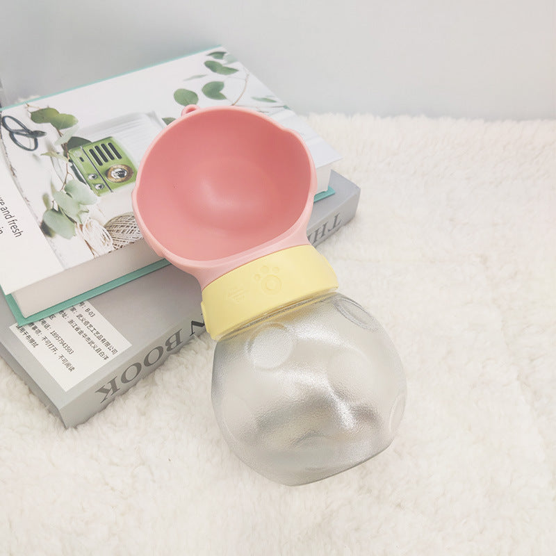 Portable Dog Water Bottle | Leak-Proof 2-in-1 Design for Safe Hydration on the Go 4