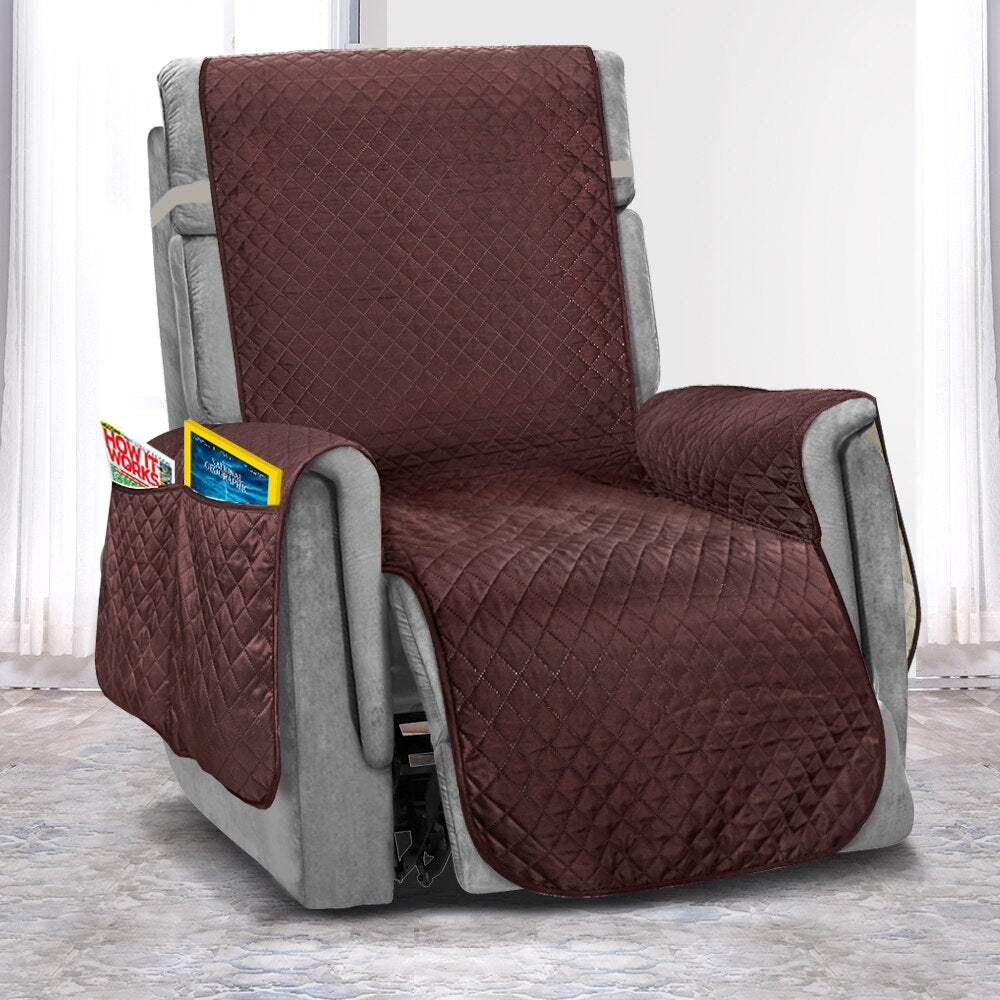 Reversible Sofa Slipcover | Waterproof Couch Cover with Machine Washable Design | Perfect Protector for Pets and Spills 0
