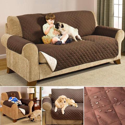 Reversible Sofa Slipcover | Waterproof Couch Cover with Machine Washable Design | Perfect Protector for Pets and Spills 1