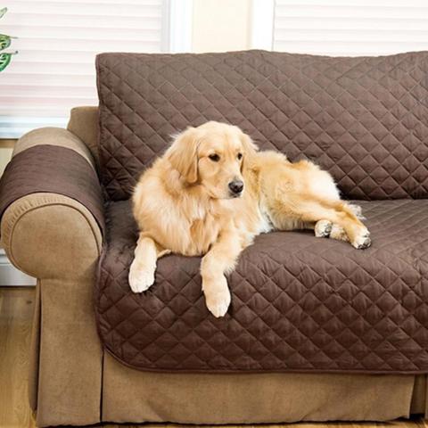 Reversible Sofa Slipcover | Waterproof Couch Cover with Machine Washable Design | Perfect Protector for Pets and Spills 3