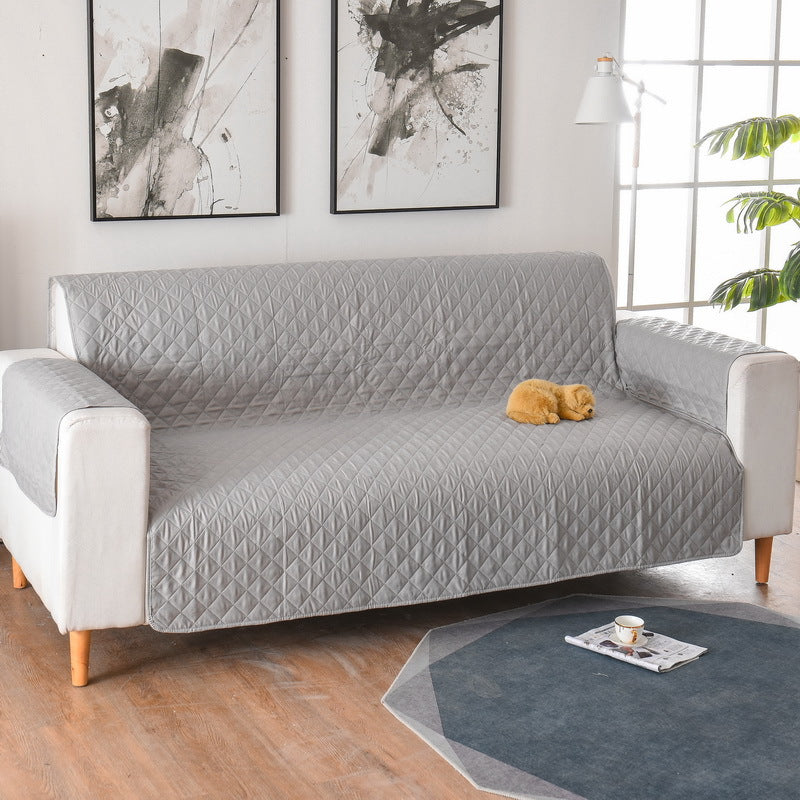 Washable Non-Slip Sofa Cover for Two-Seater with Modern Design | Easy Care Protection and Style 0