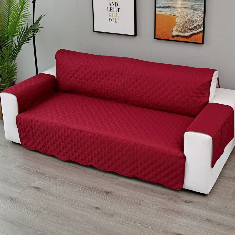 Washable Non-Slip Sofa Cover for Two-Seater with Modern Design | Easy Care Protection and Style 11
