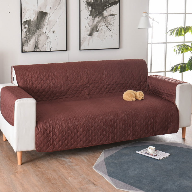 Washable Non-Slip Sofa Cover for Two-Seater with Modern Design | Easy Care Protection and Style 4