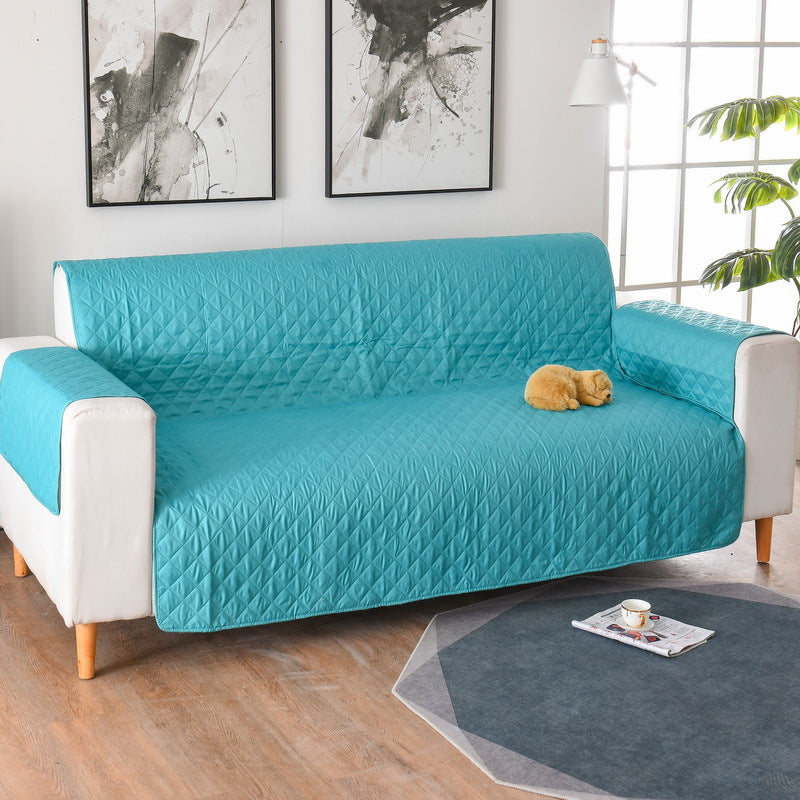 Washable Non-Slip Sofa Cover for Two-Seater with Modern Design | Easy Care Protection and Style 6