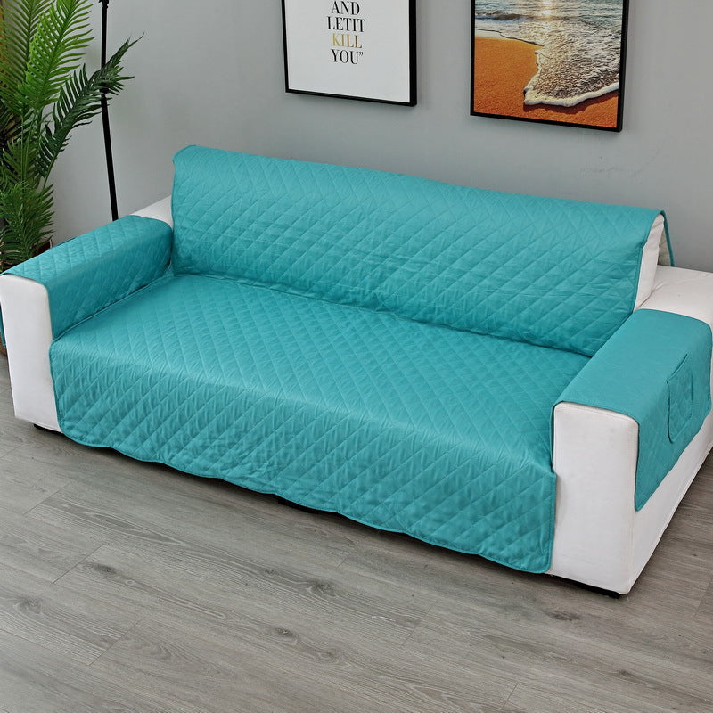 Washable Non-Slip Sofa Cover for Two-Seater with Modern Design | Easy Care Protection and Style 9