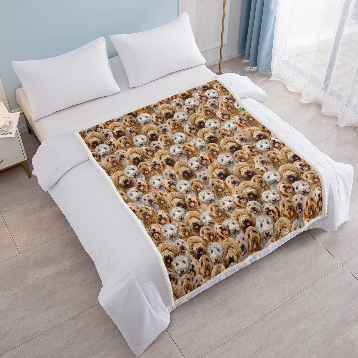Cozy Collection | Soft Sherpa Fleece Blanket with Durable Hemmed Edges | Generous Sizes for Ultimate Comfort and Warmth 8