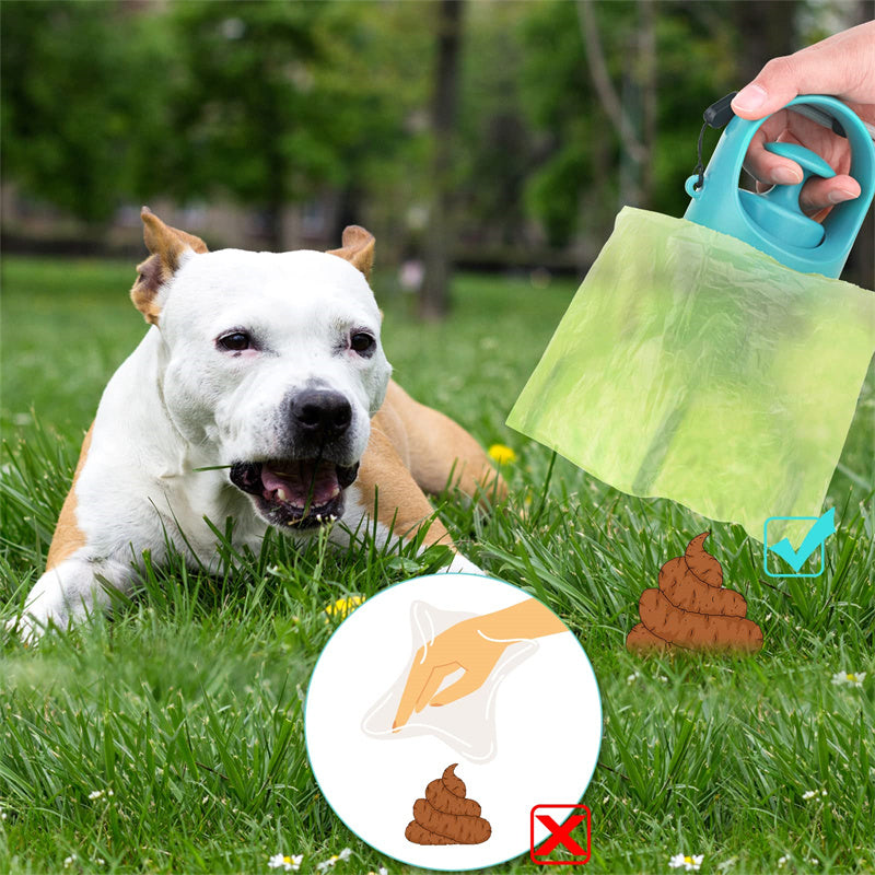 Portable Dog Pooper Scooper with Built-in Bag Dispenser | Compact Design for Effortless Waste Cleanup 9