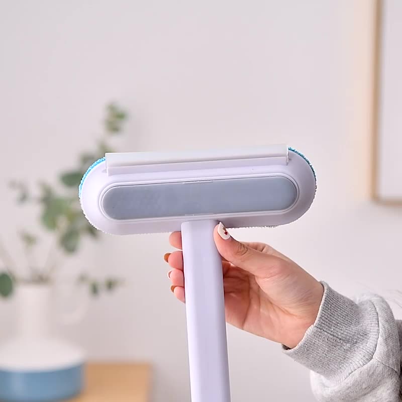 Multifunctional Pet Hair Removal Brush | 4-in-1 Cleaner with Wet & Dry Functionality | Versatile Tool for Home & Car Cleaning 8
